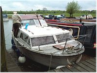 The Boals' canal boat